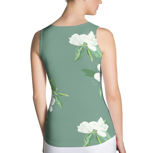 Magnolia Springs Jade Green Tank Top