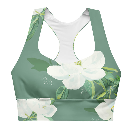 Magnolia Springs Jade Green Swim Sports Bra