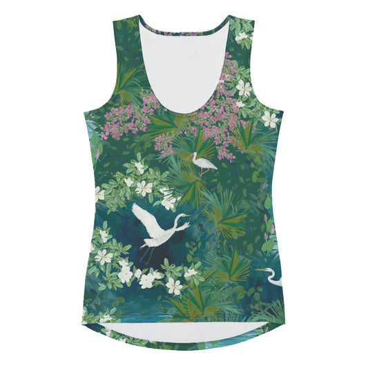 Egret Lagoon Women's Tank Top
