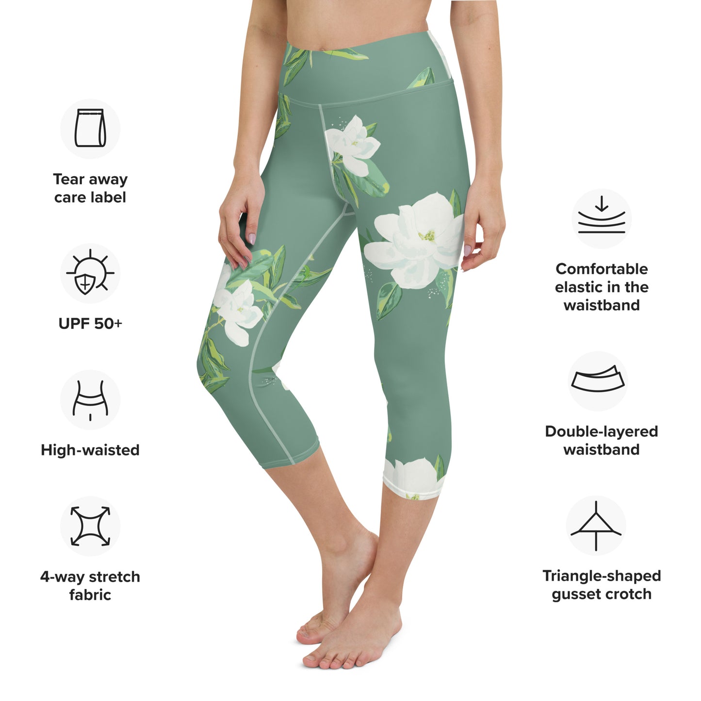 Magnolia Springs Capri Swim Leggings