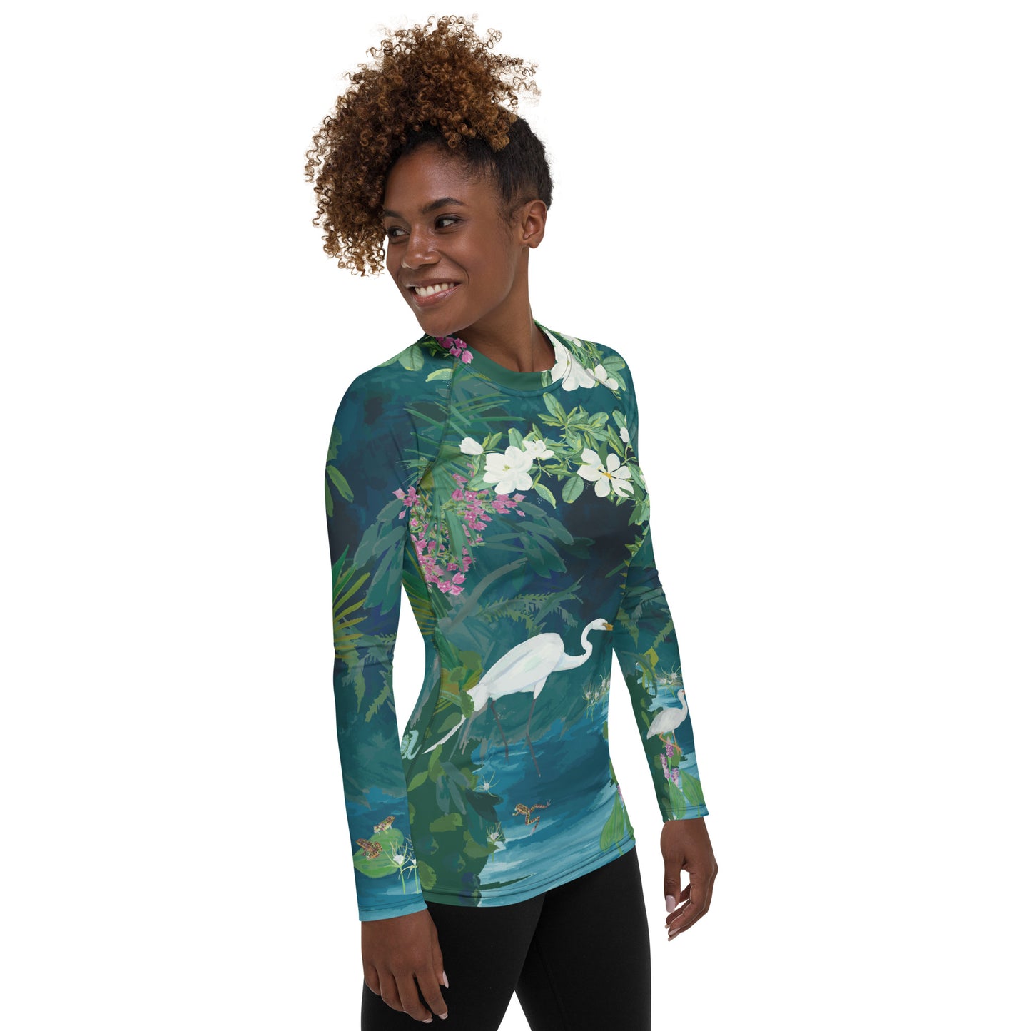 Egret Lagoon Rash Guard