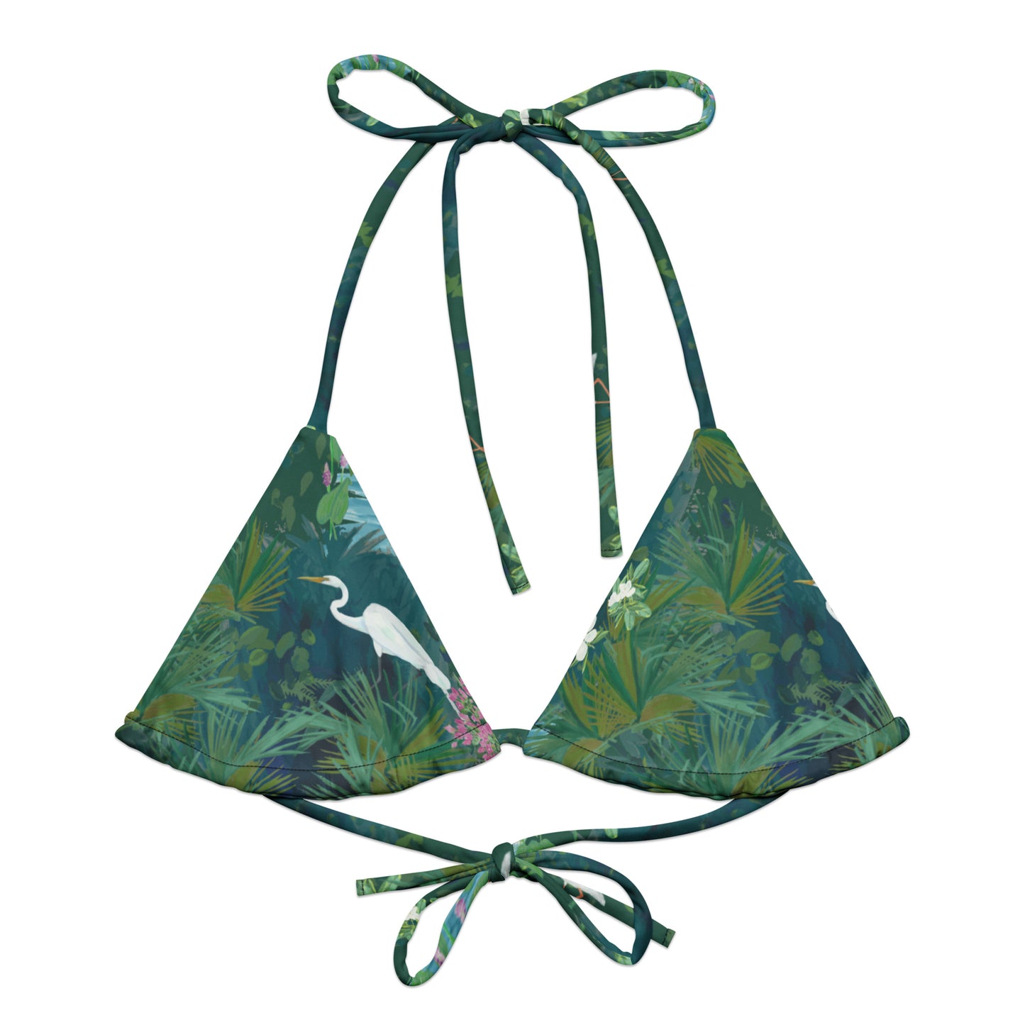 Egret Lagoon String Bikini Top