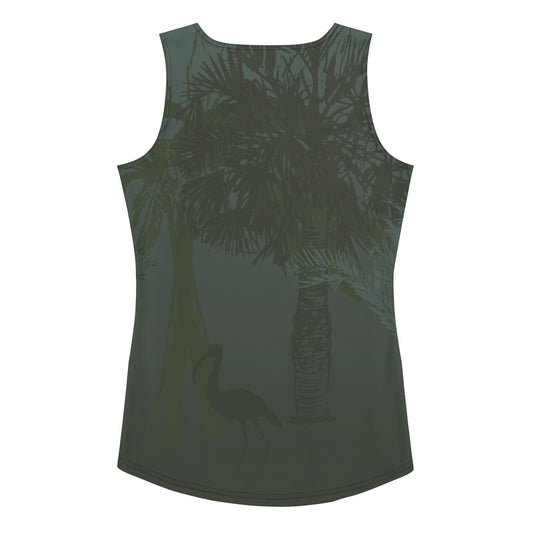 Florida Panther with Spanish Lettering Women's Tank Top